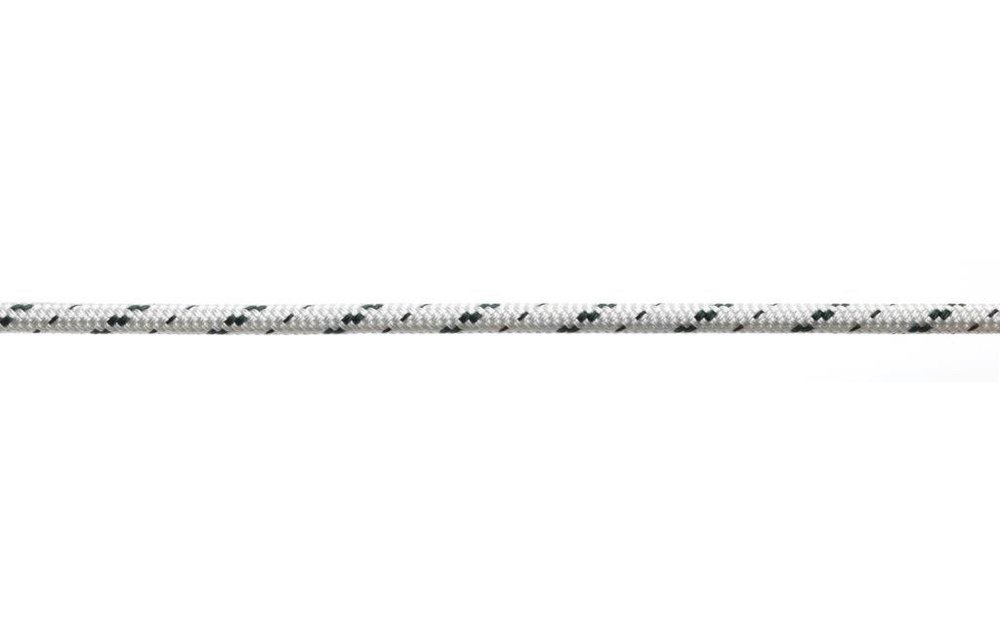 Doublebraid 8 mm wit/groen