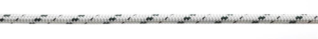 Doublebraid 14 mm wit/groen