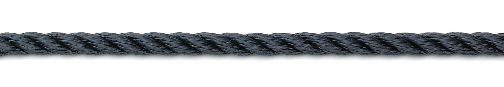 3-Strengs polyester 8 mm navy