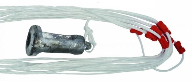 Loodlijn 50 mtr-10 mtr markering