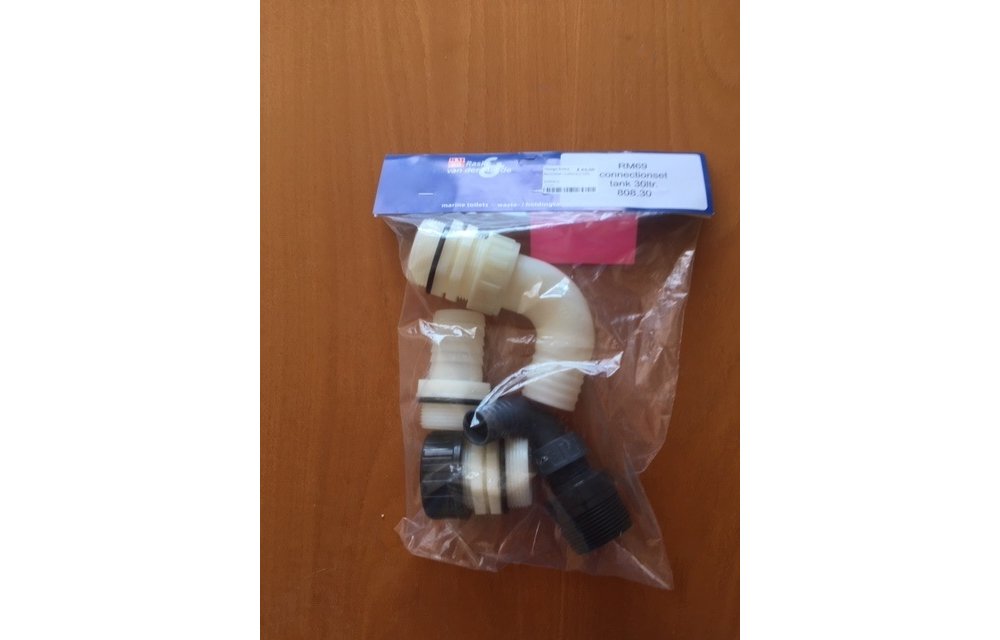 Aansluitset voor buffertank 30 ltr