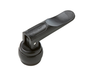 Lensplug 25 mm zwart