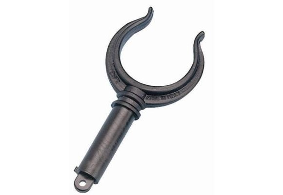 Roeidol zwart kunststof 51 mm