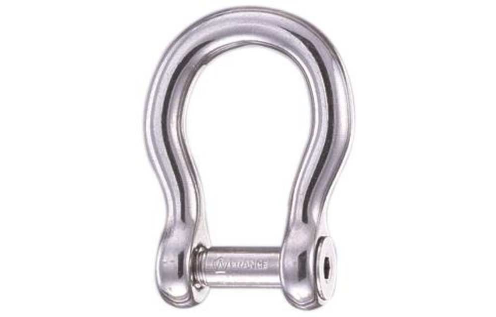 Harpsluiting met inbusbout RVS 6 mm