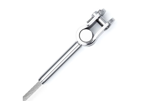 Toggleterminal RVS 4 mm