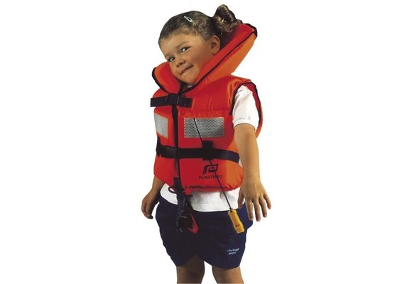 Kinderreddingsvest Baby 100N ISO 15-30 kg Oranje