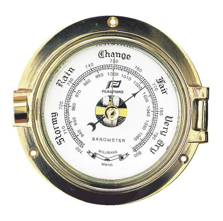 Barometer koper 3 inch