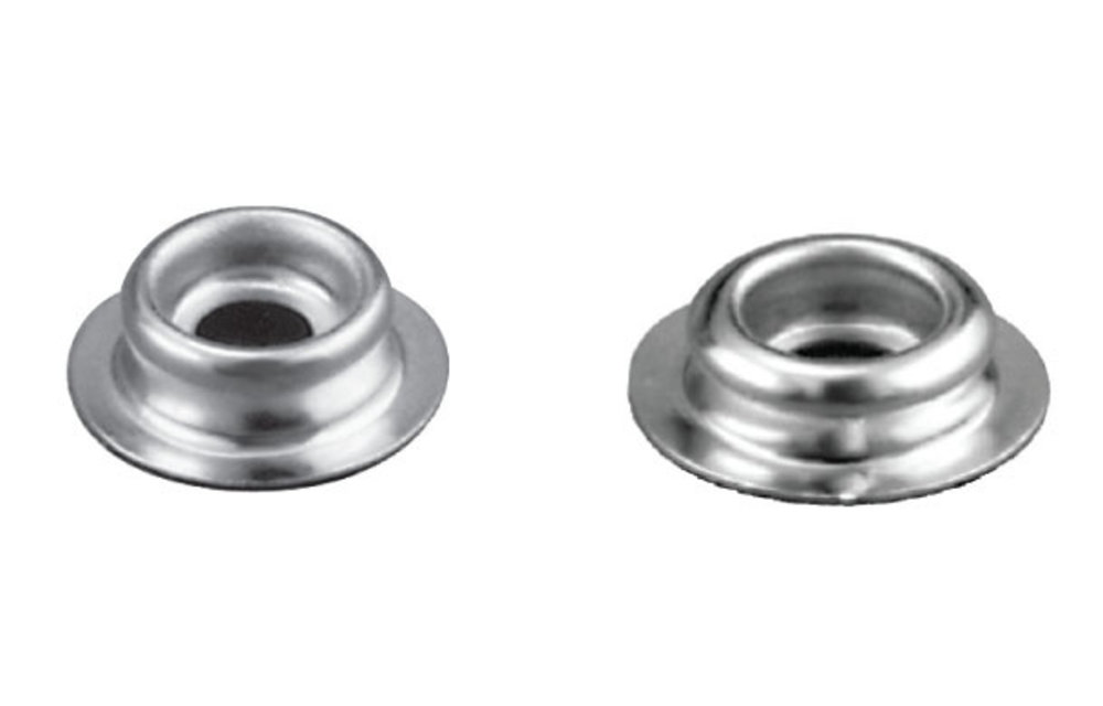 Drukknop Stud C RVS (p,/100st,)