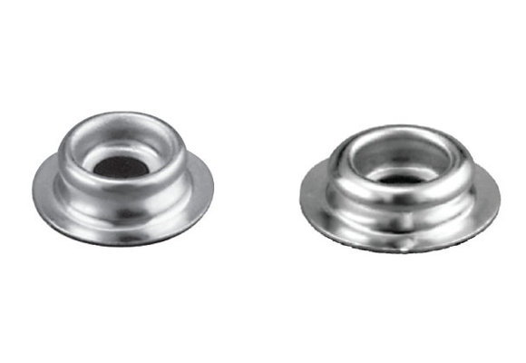 Drukknop Stud C RVS (p,/100st,)
