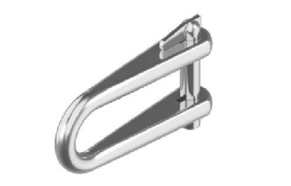 Sleutelsluiting RVS 6 mm