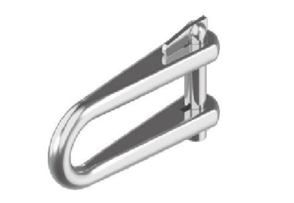 Sleutelsluiting RVS 6 mm