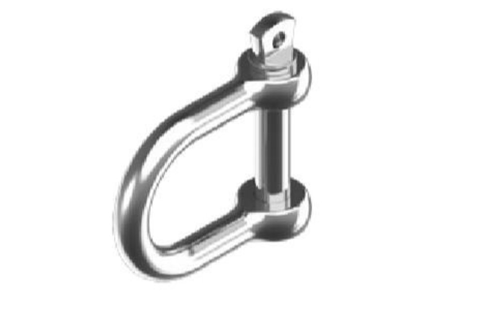 D-sluiting breed RVS 10 mm (10)