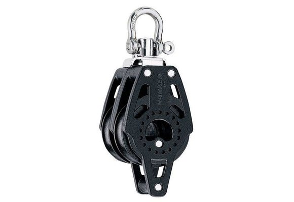 40C 2-schijfsblok met hondsvot en wartel