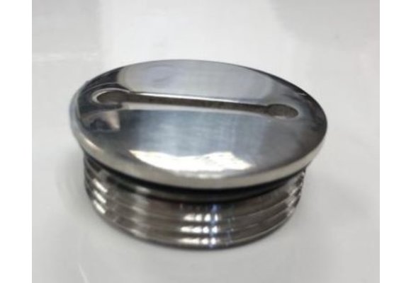 Reservedop dekvuldop RVS 51 mm