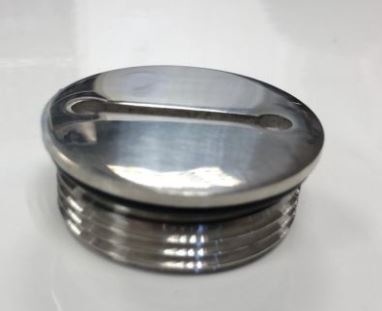 Reservedop dekvuldop RVS 51 mm