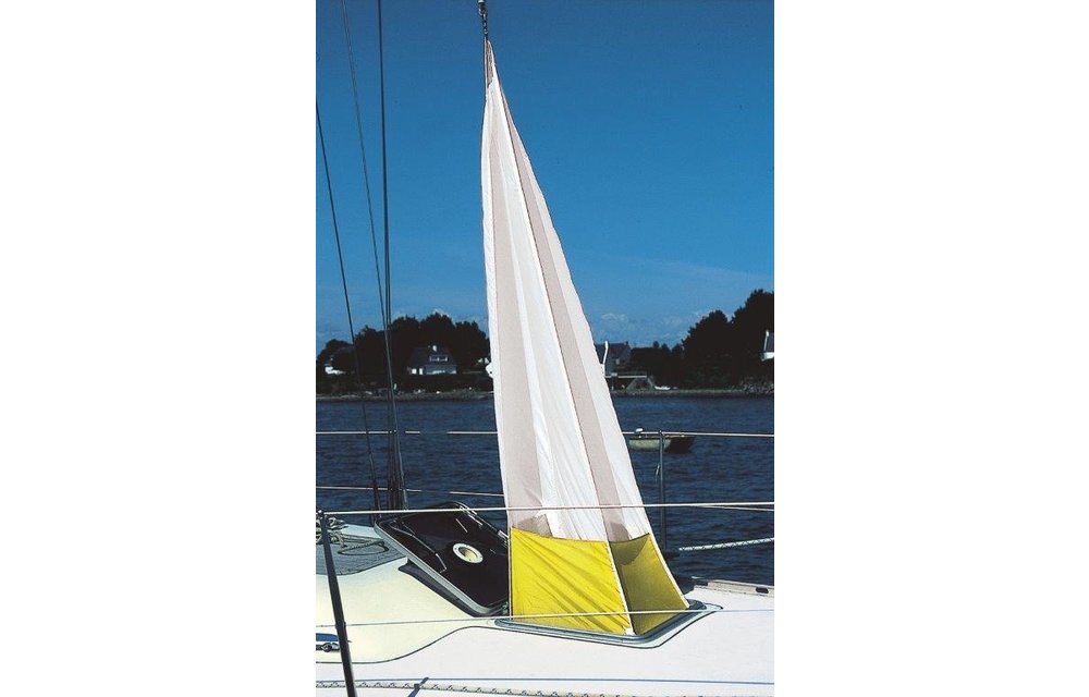 Ventilatiezeil piramide model