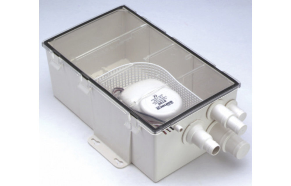 Douchewater afvoersysteem 24V