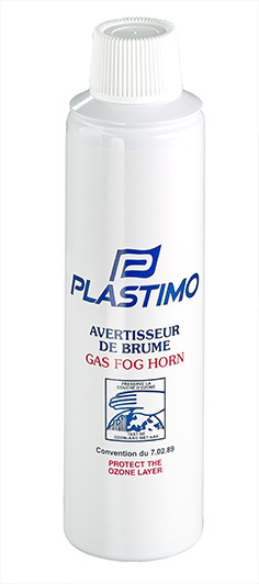Gasbus 230 ml met brandbaar gas voor misthoorn