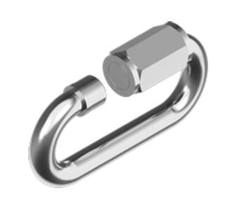 Quick link RVS 4 mm