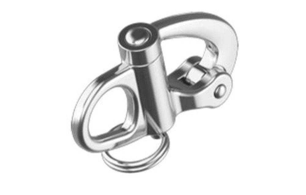 Snapsluiting met vast oog RVS 96 mm (10)