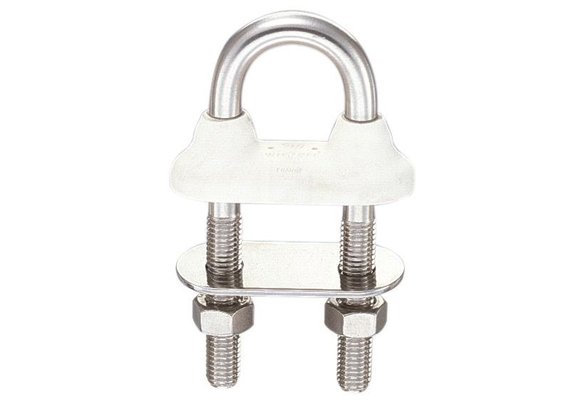 Putting/U-bout waterdicht RVS 5 x 60 mm wit