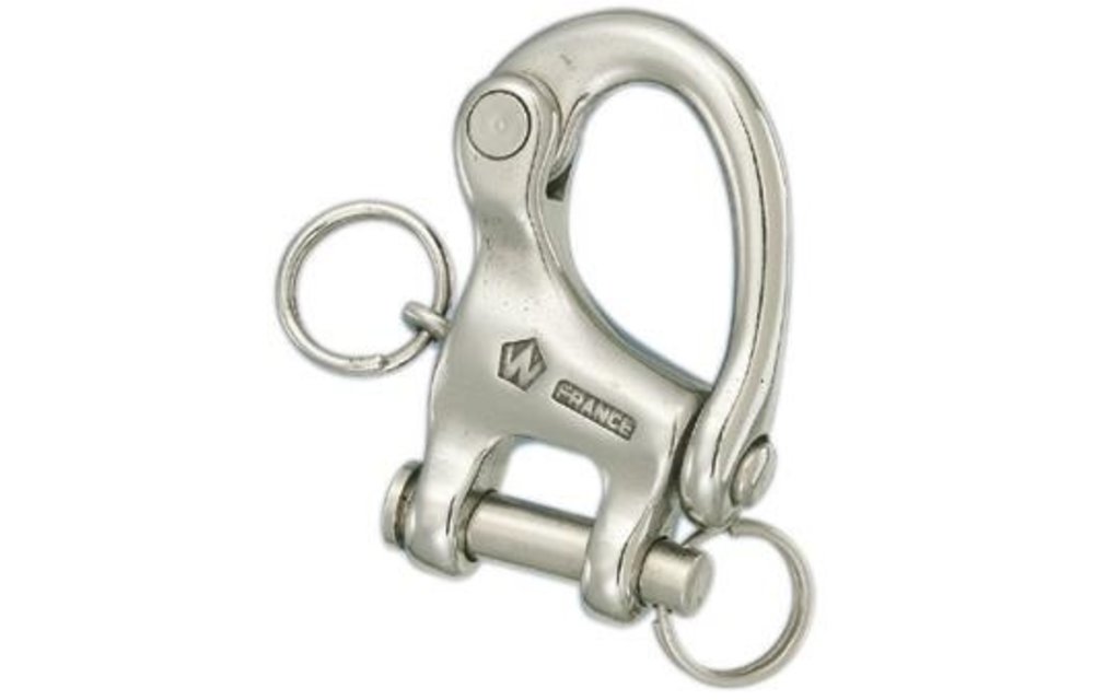 Snapsluiting HR RVS met borstbout 70 mm