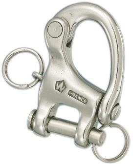 Snapsluiting HR RVS met borstbout 70 mm