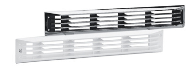 Ventilatierooster ABS 441 x 69 mm wit