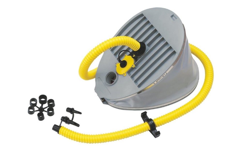 Voetpomp 6,5 ltr met dubbele kamer