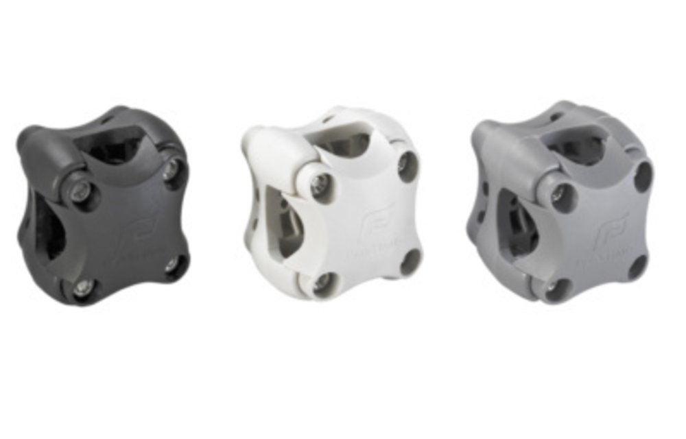 Plasticlip zwart 3-delig