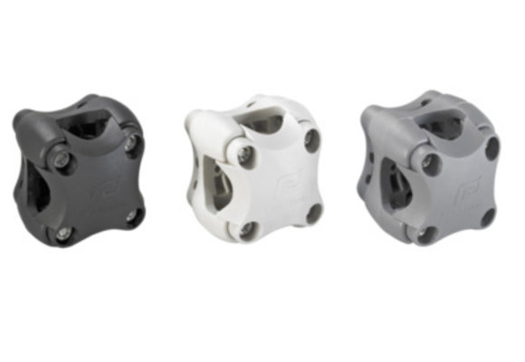 Plasticlip zwart 3-delig