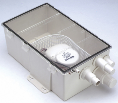 Douchewater afvoersysteem 12V