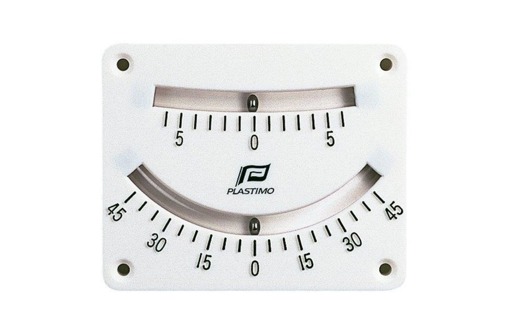 Hellingmeter met dubbele uitlezing