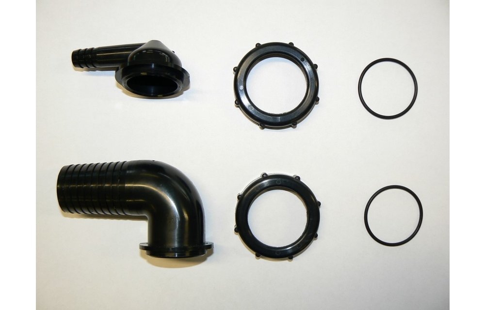 Aansluitset flexibele tank 38 & 12 mm