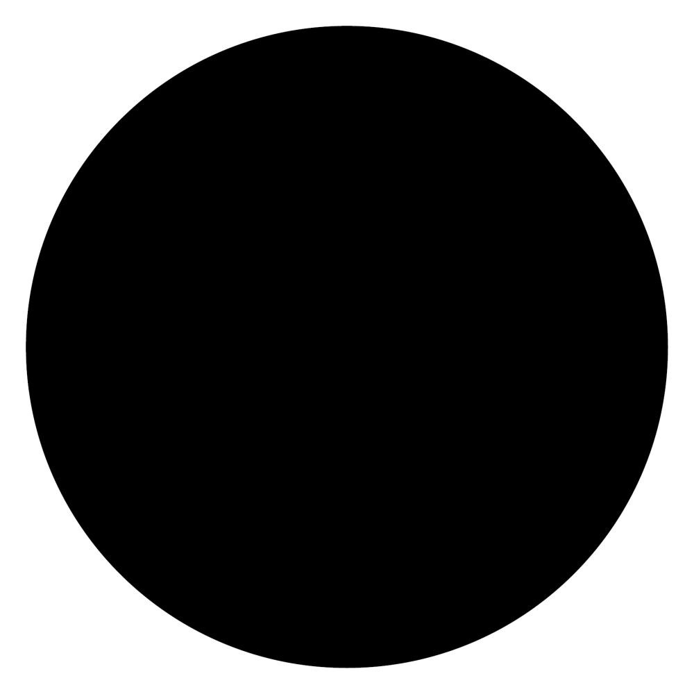 Polyester insignia plakdoek B142 cm zwart