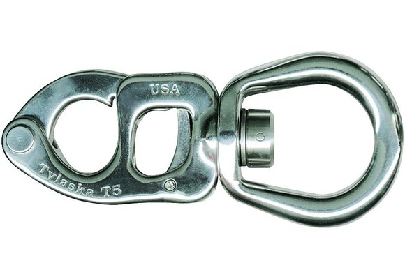 Tylaska T12L snapsluiting groot oog 114 mm