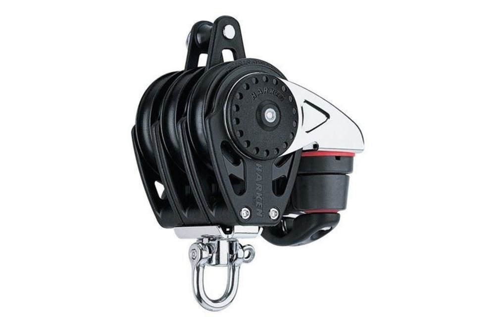 57C 3-schijfsblok met hondsvot en klem