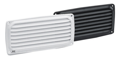 Ventilatierooster wit 200 x 100 mm