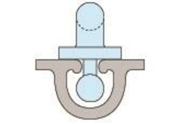 Zeilleuver Allslip 4 mm 8,5 x 45 mm