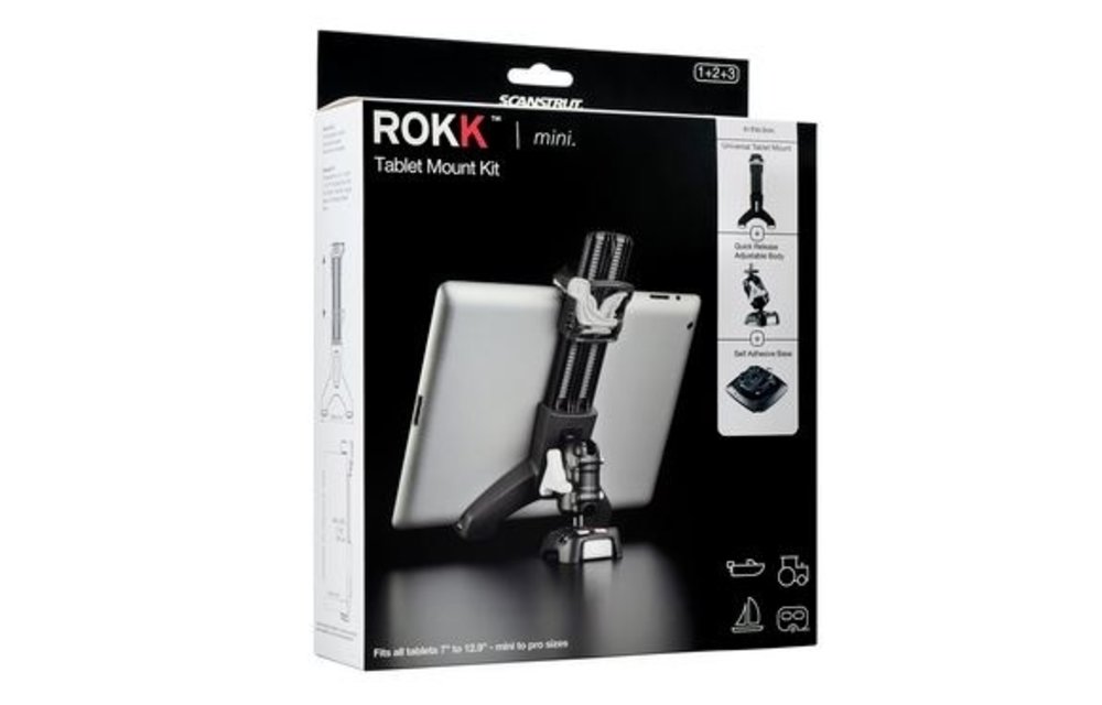 ROKK Mini set tablet houder en basis buismontage