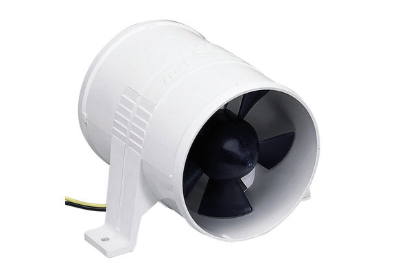 Buisventilator 12V 2,6A 6 m³/min