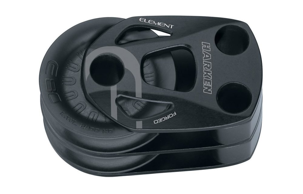 80mm Element voetblok met klem links