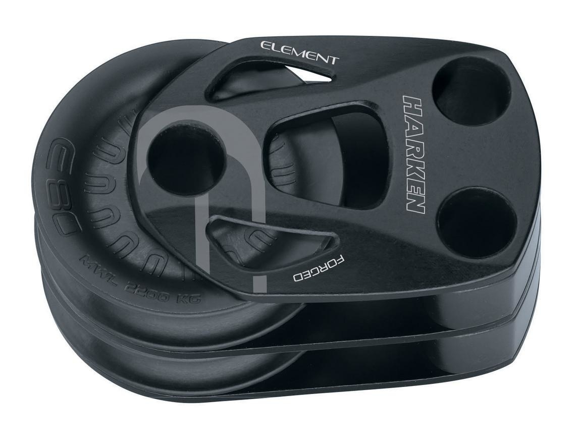 80mm Element voetblok met klem links