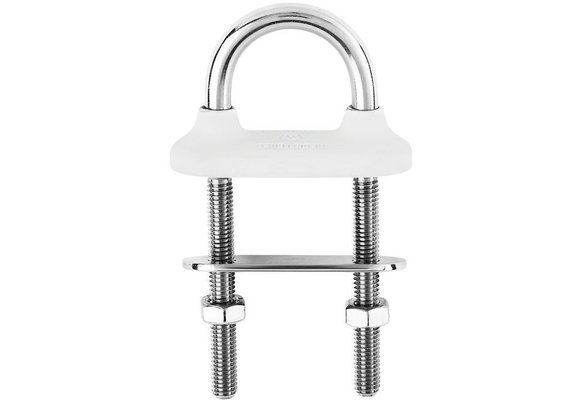 Putting/U-bout waterdicht RVS 8 x 80 mm wit