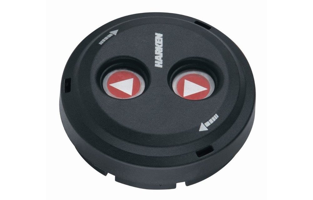 DSS schakelaar Zwart, 2 funtie (in/uit)