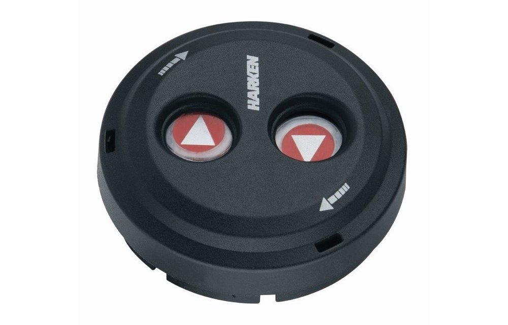 DSS schakelaar Zwart, 2 funtie (op/neer)