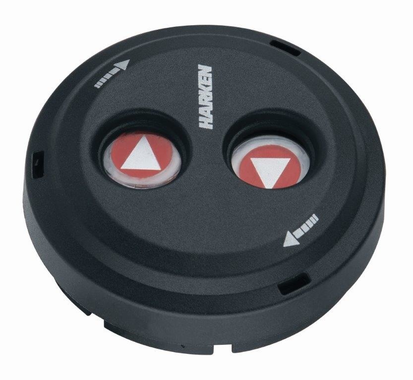 DSS schakelaar Zwart, 2 funtie (op/neer)