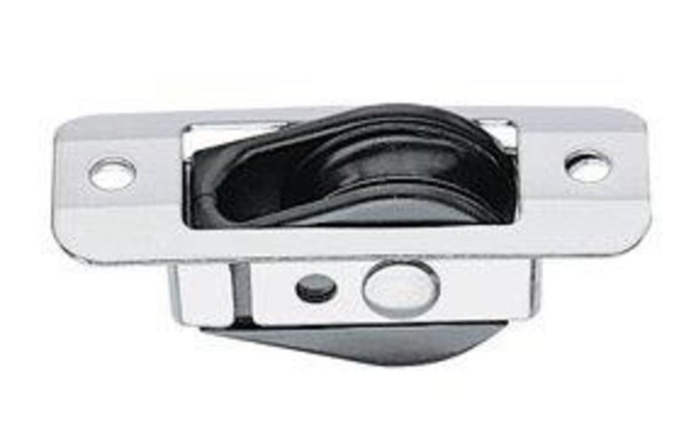 Bullet 29mm doorvoer blok met RVS kap