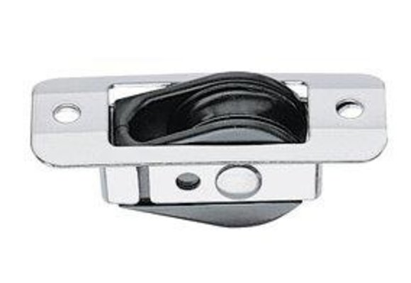 Bullet 29mm doorvoer blok met RVS kap