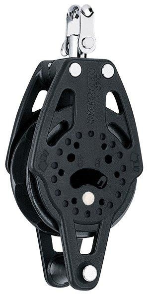 57C 1-schijfsblok met hondsvot, ratel en klem